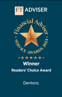 FT Adviser Readers' Choice Award Winner Logo